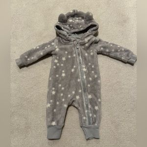 Cat and Jack Newborn Fleece one piece